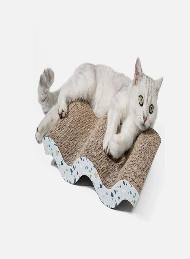 KittuPet Cat Scratching Cardboard Cat Scratch Bed for Indoor Cats Kittens Rest (Pack of 1) - Image 3